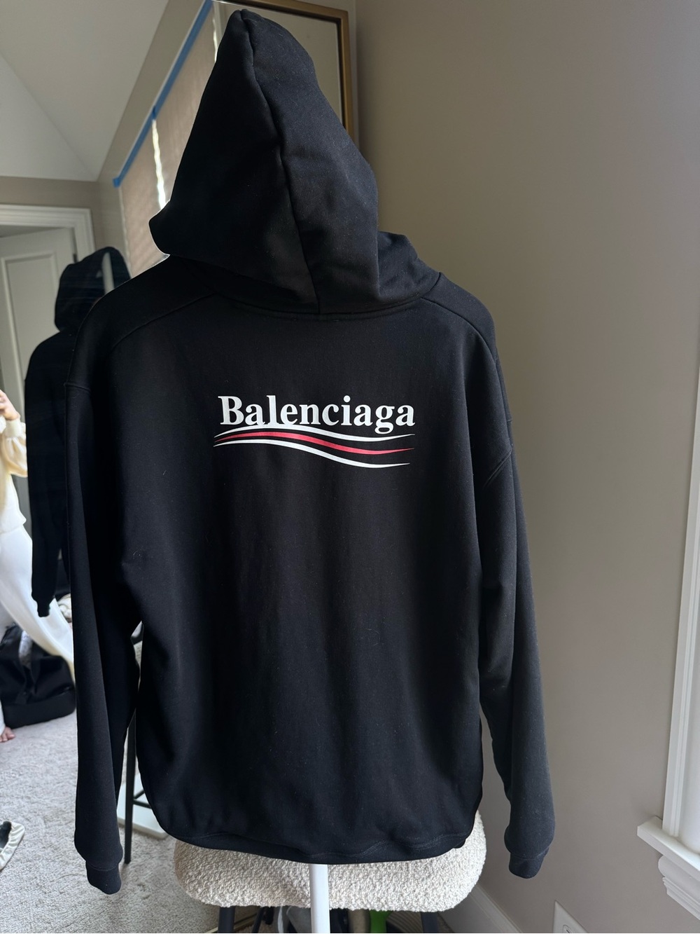 Balenciaga Political Campaign Hooded Sweatshirt - Picture 7 of 7
